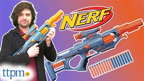 Nerf Elite 2 0 Eaglepoint Rd 8 Blaster From Hasbro Review Youtube