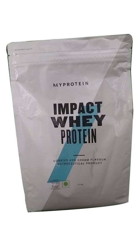 Myprotein Impact Whey Protein Powder 2 5 Kg At Rs 4550 In Ludhiana