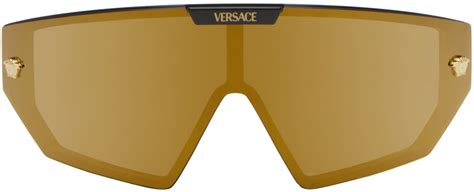 Versace Black Medusa Horizon Sunglasses Versace