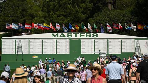 Masters Cut Line 2024 Projected Cut Rules Updates For Fridays