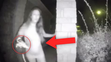 5 Scary Things Caught On Doorbell Cameras Youtube