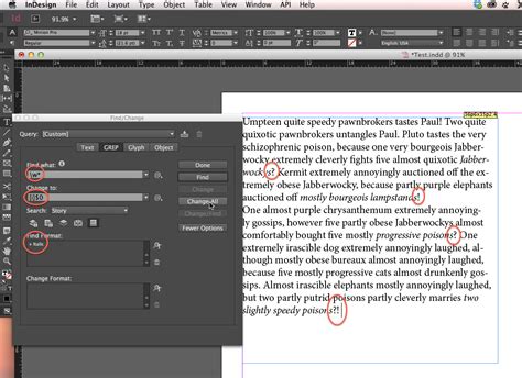 How To Extend Indesign Text Styling Range To Include Punctuation