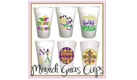 Mardi Gras Cups