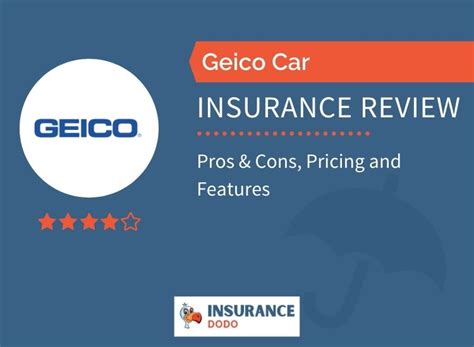 Geico Car Insurance Review Cost Discounts Pros And Cons