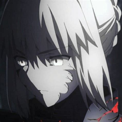 Fate Stay Night Heaven S Feel Saber Alter Icons Anime Icons