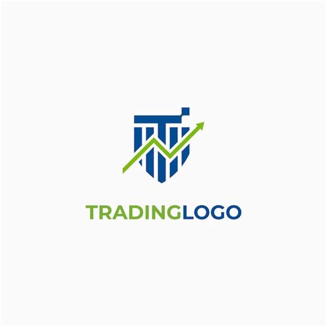 Premium Vector Trading Shield Logo Design