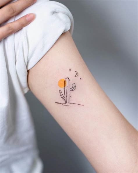 Best Minimalist Cactus Tattoo Ideas That Will Blow Your Mind