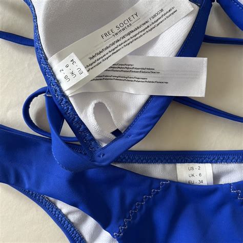 Womens Blue Bikinis And Tankini Sets Depop