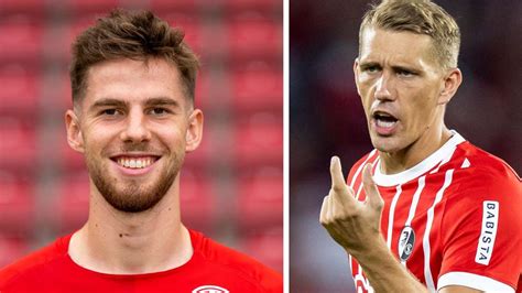 Fußball in Deutschland Bundesliga Profis Anton Stach und Nils Petersen