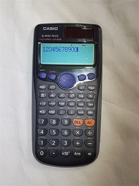 Casio Fx 85ES PLUS NATURAL V P A M Two Way Power Scientific Calculator