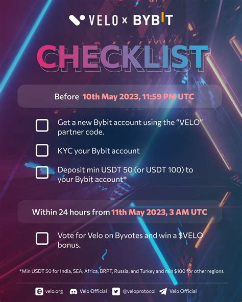 Velo Official On Twitter Less Than Hours To Participate In The