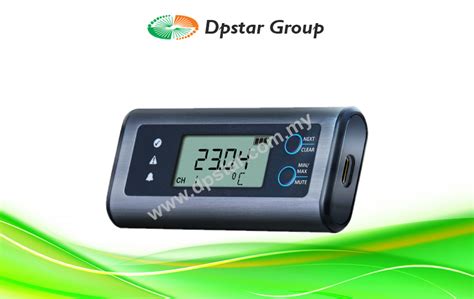 Temperature Humidity And Pressure Data Logger With Display Lascar