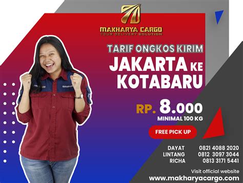 Tarif Ongkos Kirim Jakarta Kota Baru Gratis Jemput Barang