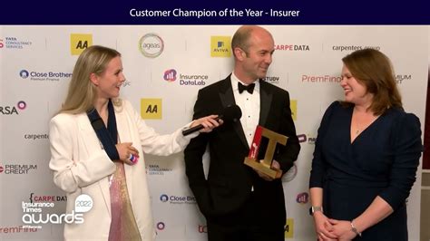 Insurance Times Awards 2022 Customer Champion Of The Year Insurer Youtube