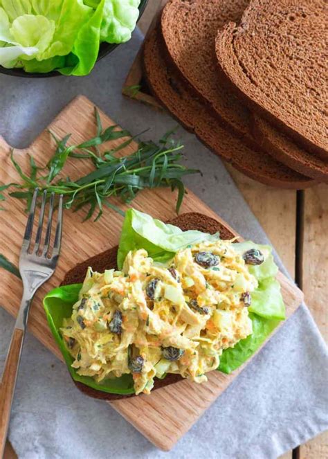 Turmeric Chicken Salad Creamy Turmeric Chicken Salad Recipe