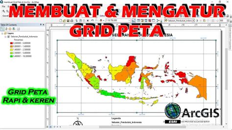 Cara Membuat Grid Dan Layout Peta Di Arcgis Mutualist Us