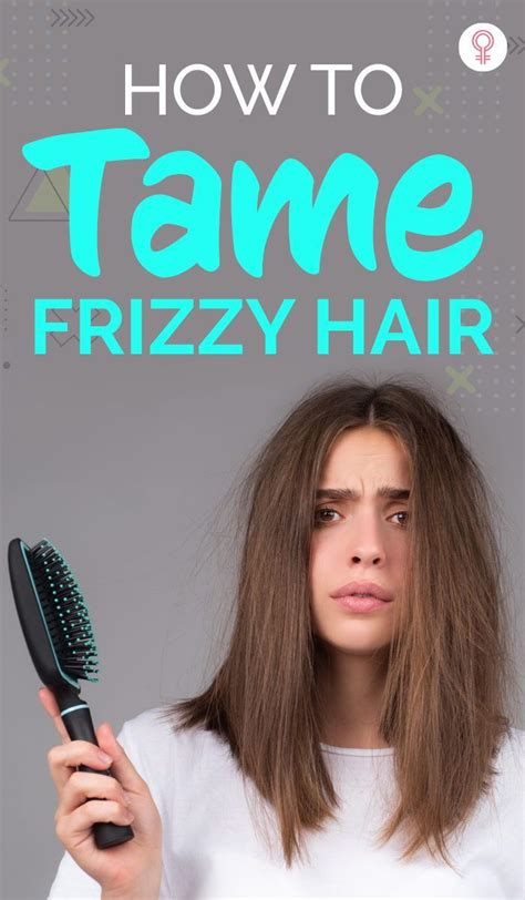 How To Get Rid Of Frizzy Hair At Home Artofit