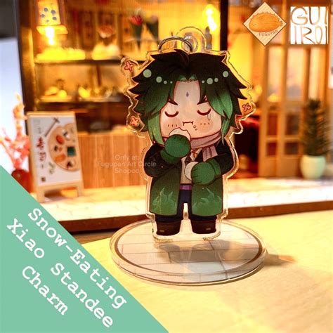 Snow Eating Xiao Standee Charm Genshin Impact Shopee Philippines