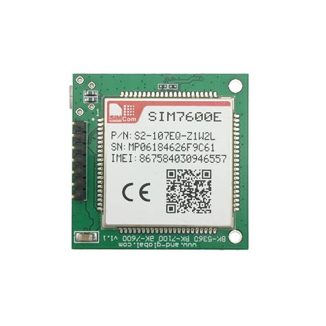 SIMCOM Placa De Ruptura SIM7600E M Dulo 4G LTE Cat1 Placa EVB Sim7600