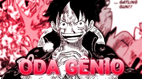 Como Oda Desenha As Lutas Um Verdadeiro G Nio Youtube