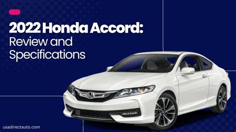 2022 Honda Accord Review And Specification