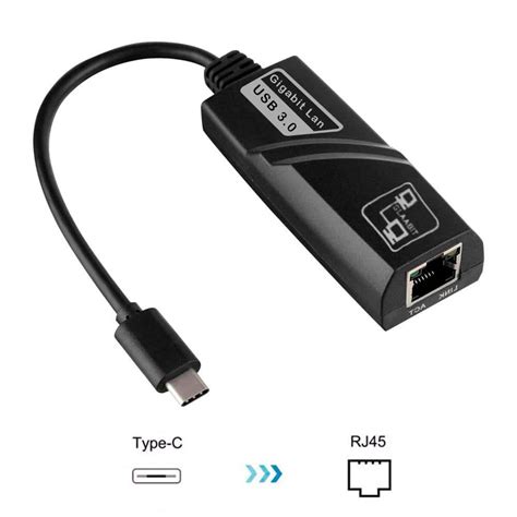 Adaptador De Rede Usb Tipo C P Rj Md Bt Un Equipamentos