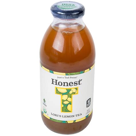 Honest Tea 16 Oz Sweetened Lori S Lemon Iced Tea 12 Case