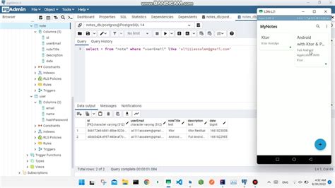 Kotlin Notes App With Ktor Server And PostgreSql YouTube