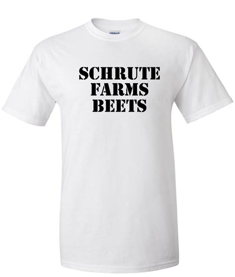 Schrute Beet Farm Logo Graphic T Shirt - Supergraphictees