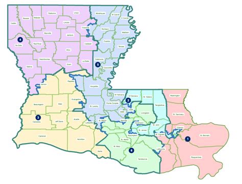 7 Maps The Louisiana Legislature Will Consider For New Congressional