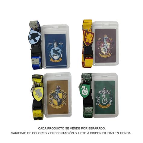 Porta Credencial Harry Potter Casas Varios Modelos 1 Pieza Walmart