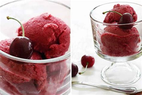 Sorbet Cerise Au Thermomix Recette De Sorbet Au Thermomix