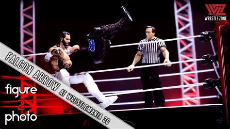 Figure 2 Photo Seth Rollins Falcon Arrow To Kevin Owens At