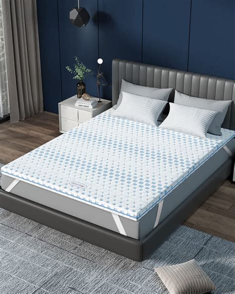 Sleepmax 4 Inch Firm Mattress Topper Queen Gel Memory Foam Mattress