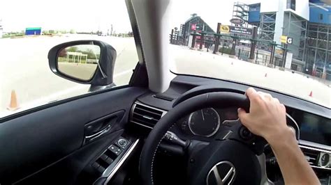 Lexus Is At Mis Evaluation Course Wr Tv Pov Test Drive