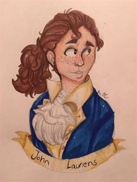 John Laurens Drawing | Hamilton Amino