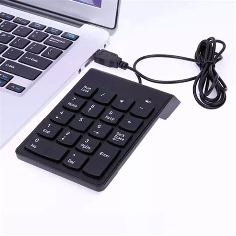 Mini Teclado Num Rico Usb Fio Teclas Knup Original