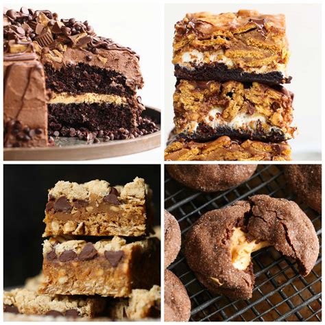 20 Amazing Peanut Butter Dessert Recipes Cookies And Cups