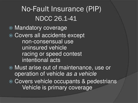 Ppt Navigating The Maze Of North Dakota Motor Vehicle Insurance