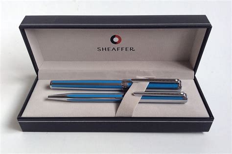 Sheaffer Intensity Ultramarine Striped Fountain Pen 9230