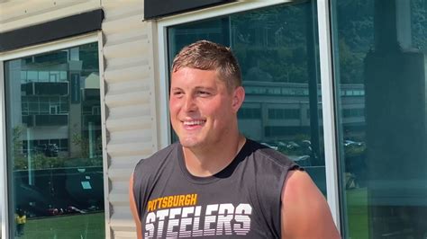 Steelers TE Zach Gentry On Relationship With Rookie Pat Freiermuth 10