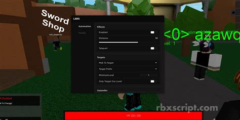 The Legendary Swords RPG Rescripted Kill Aura Auto Rebirth Auto