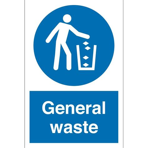 General Waste Signs From Key Signs Uk