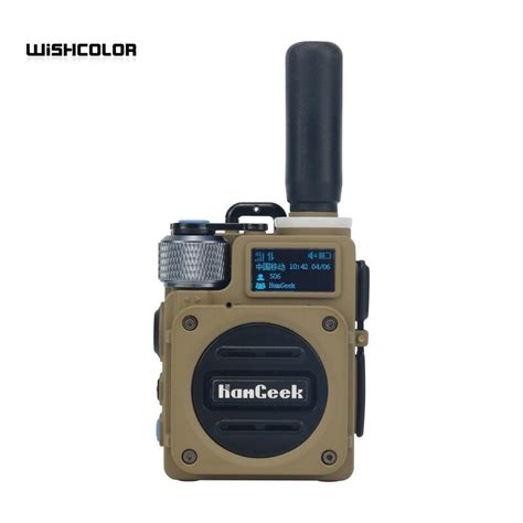 G Walkie Talkie Uhf Handheld Transceiver Km W Wearable Two Way