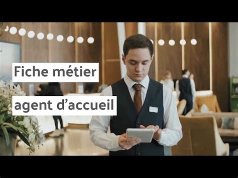 Officéo Agent d accueil fiche métier YouTube