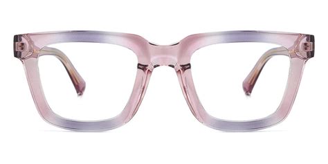 Kimberley Rectangle Pink Glasses For Men And Women Lensmart