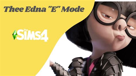 Edna E Mode Inspired Makeover Create A Sim The Incredibles The