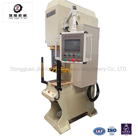 Ce Iso Certificate C Type Single Column Servo Hydraulic Press Machine