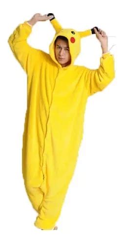 Pijama Pikachu Cosplay Kigurumi Adulto Infantil Original