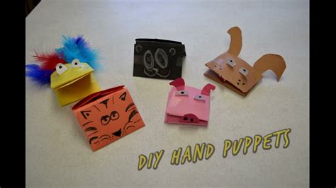 Teachable Moments Diy Hand Puppets Youtube